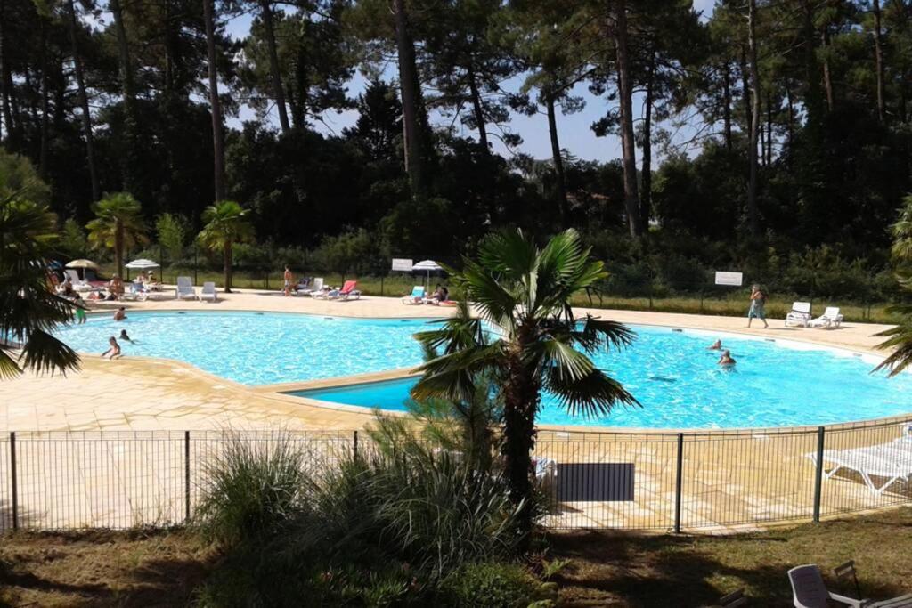 T2 Antigua Ondres Plage Avec Piscine Et Tennis Exterior photo